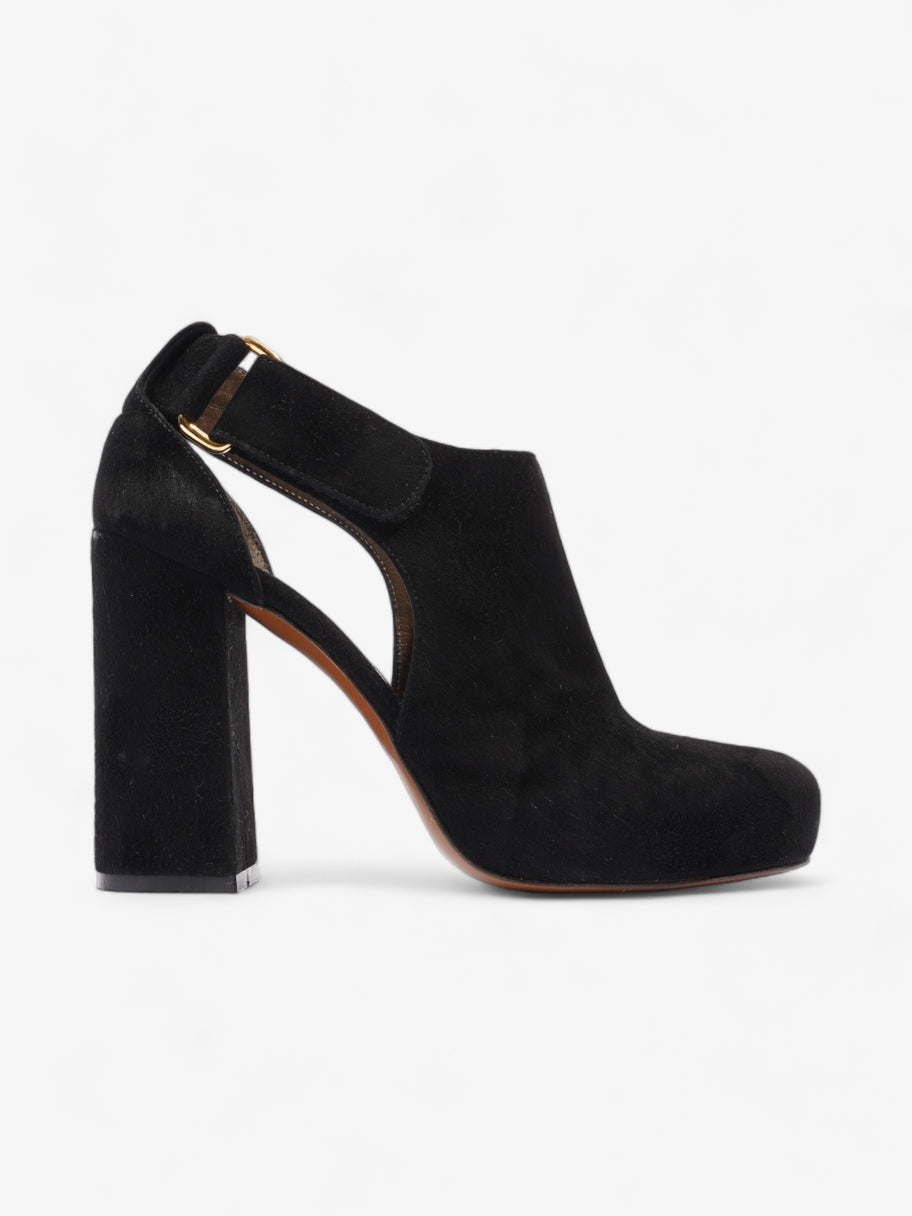 Marni Cut-Out Booties 90mm Black Suede EU 39 UK 6 Image 1