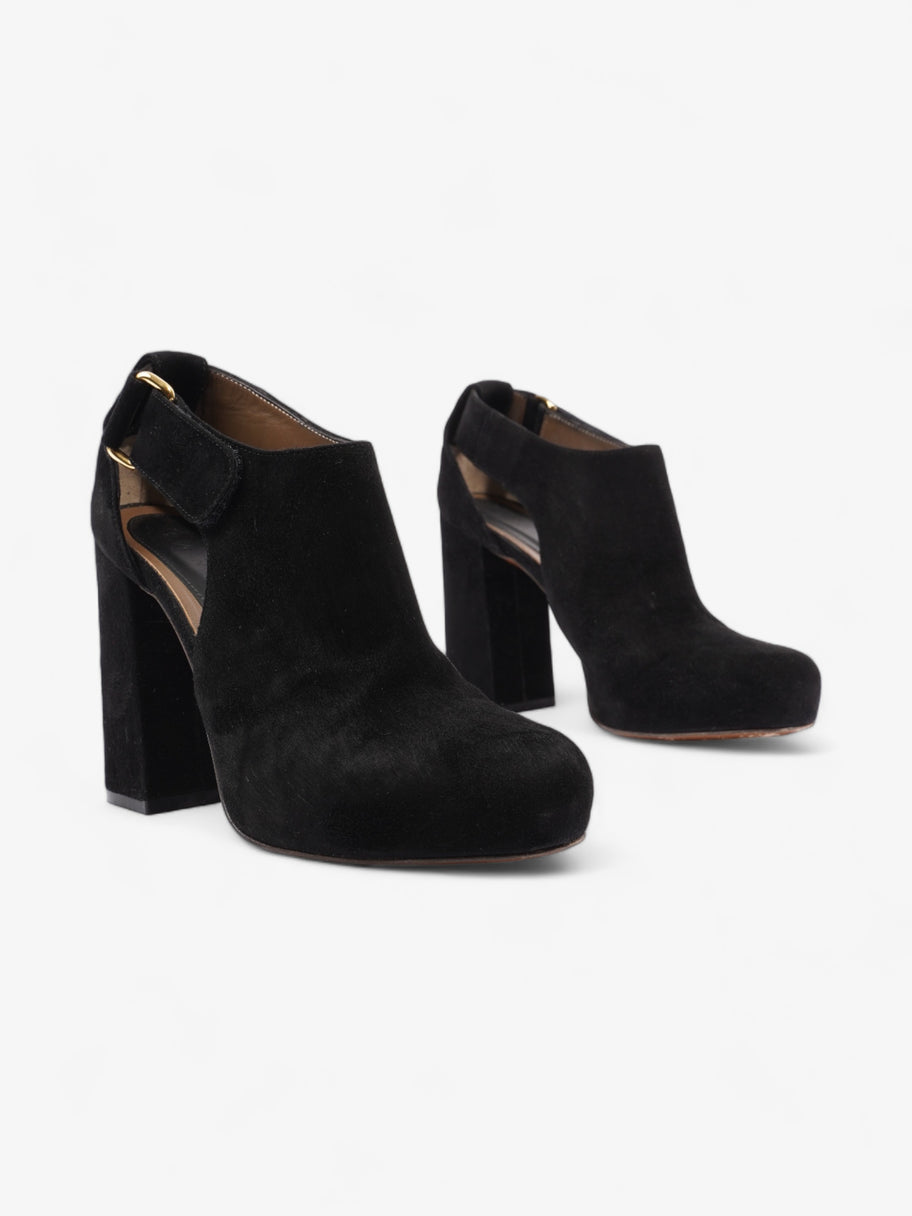 Marni Cut-Out Booties 90mm Black Suede EU 39 UK 6 Image 2