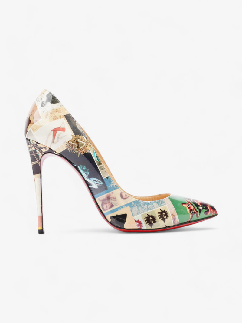  Christian Louboutin So Kate Heels 100 Multicolour  Patent Leather EU 38.5 UK 5.5