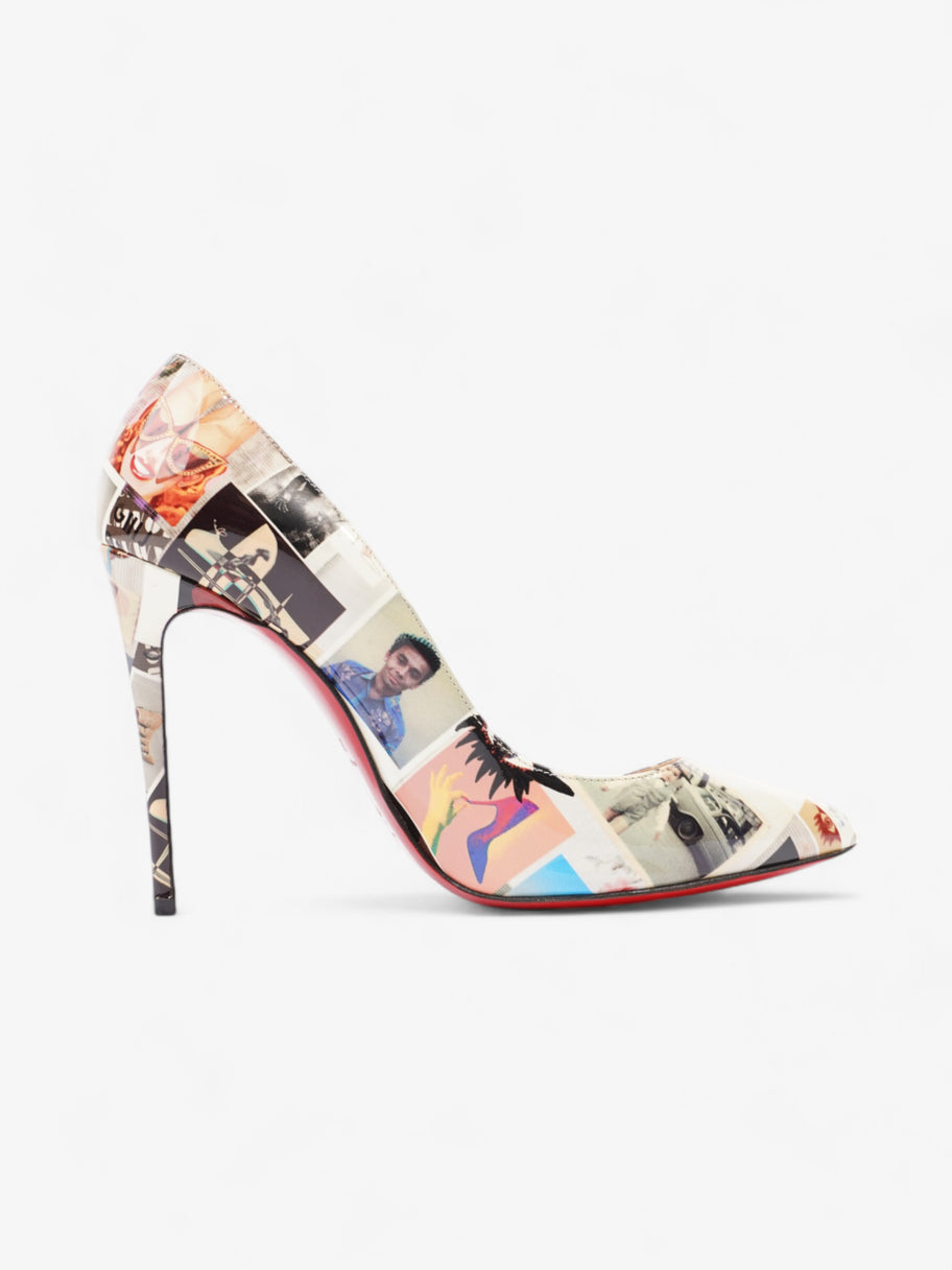 Christian Louboutin So Kate Heels 100 Multicolour  Patent Leather EU 38.5 UK 5.5 Image 4