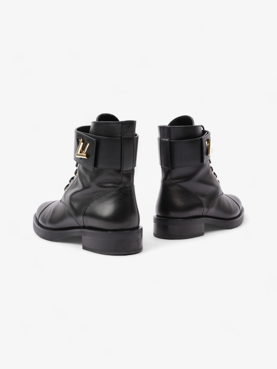 Louis Vuitton Wonderland Flat Rangers Black Leather EU 39.5 UK 6.5 Image 10