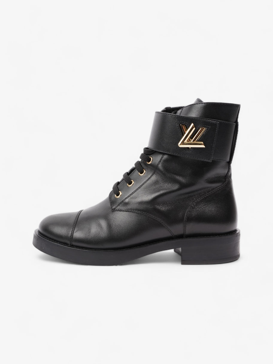 Louis Vuitton Wonderland Flat Rangers Black Leather EU 39.5 UK 6.5 Image 5