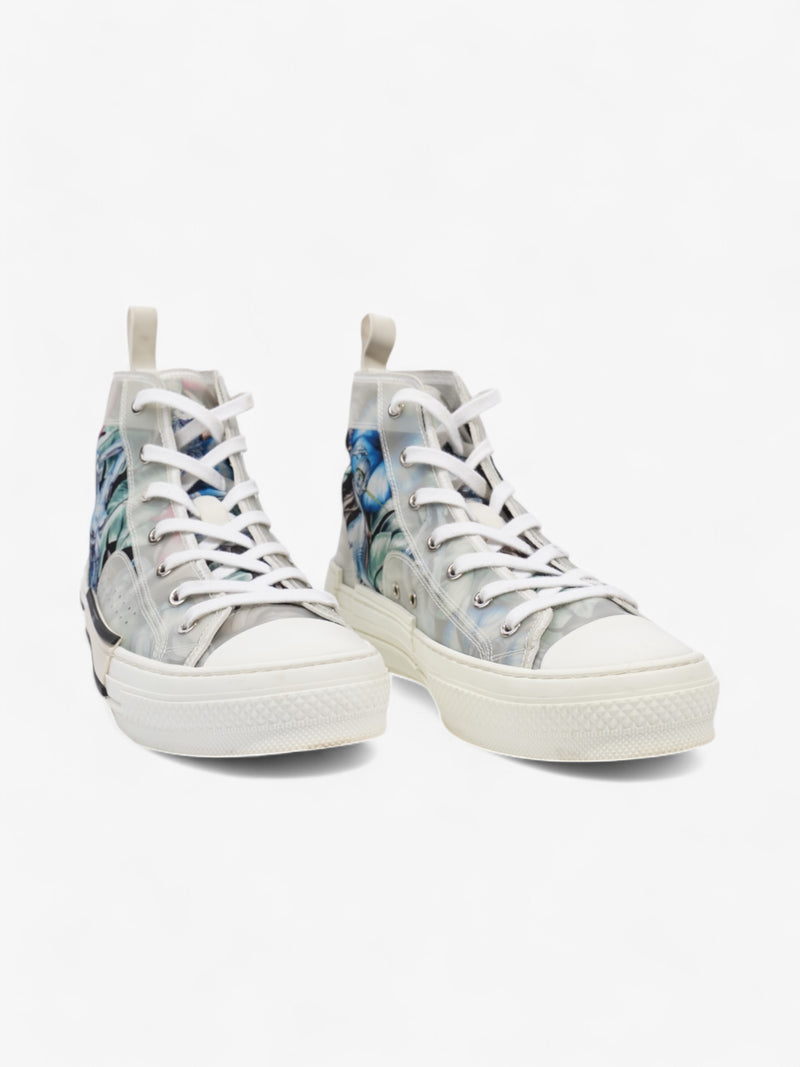  Christian Dior B23 High-tops White  / Multicolour Canvas EU 40 UK 7