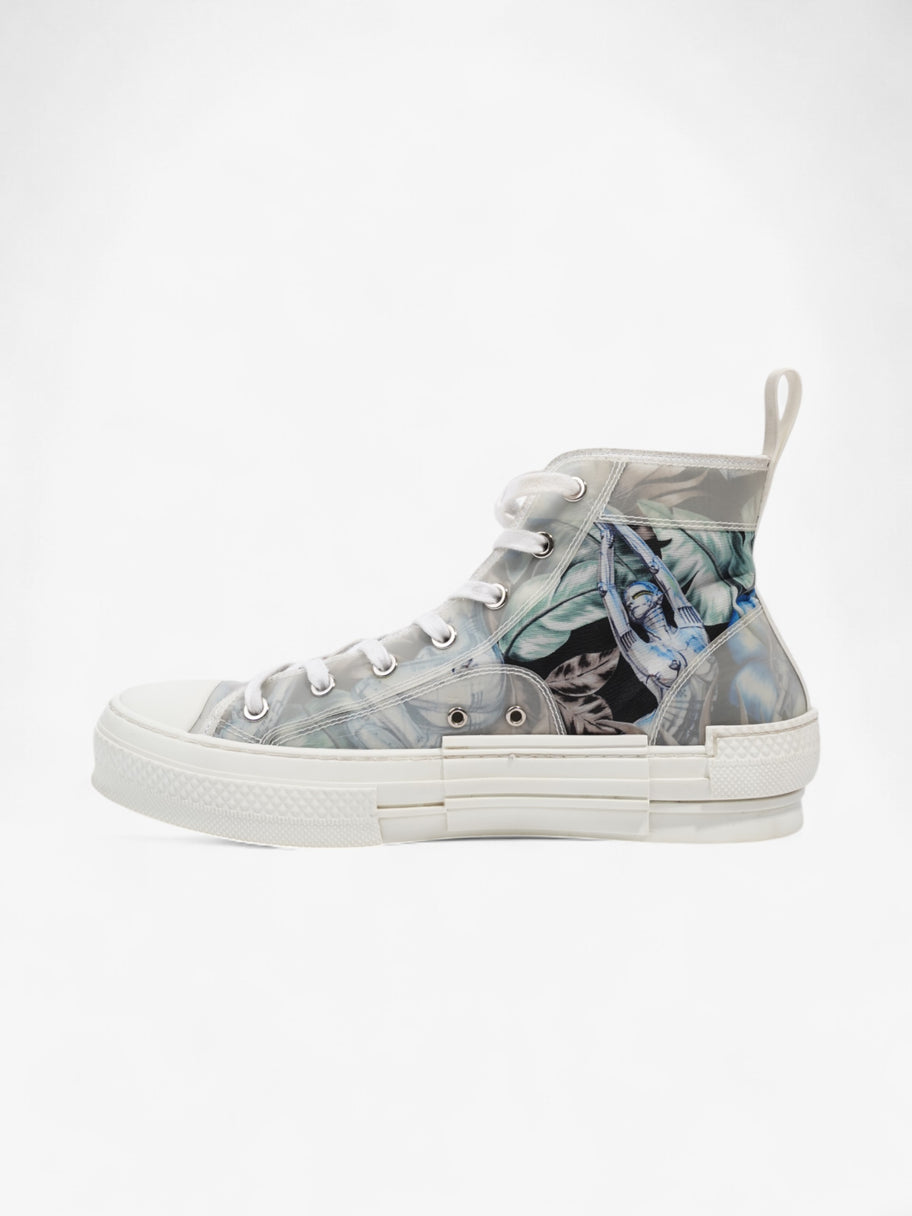 Christian Dior B23 High-tops White  / Multicolour Canvas EU 40 UK 7 Image 3