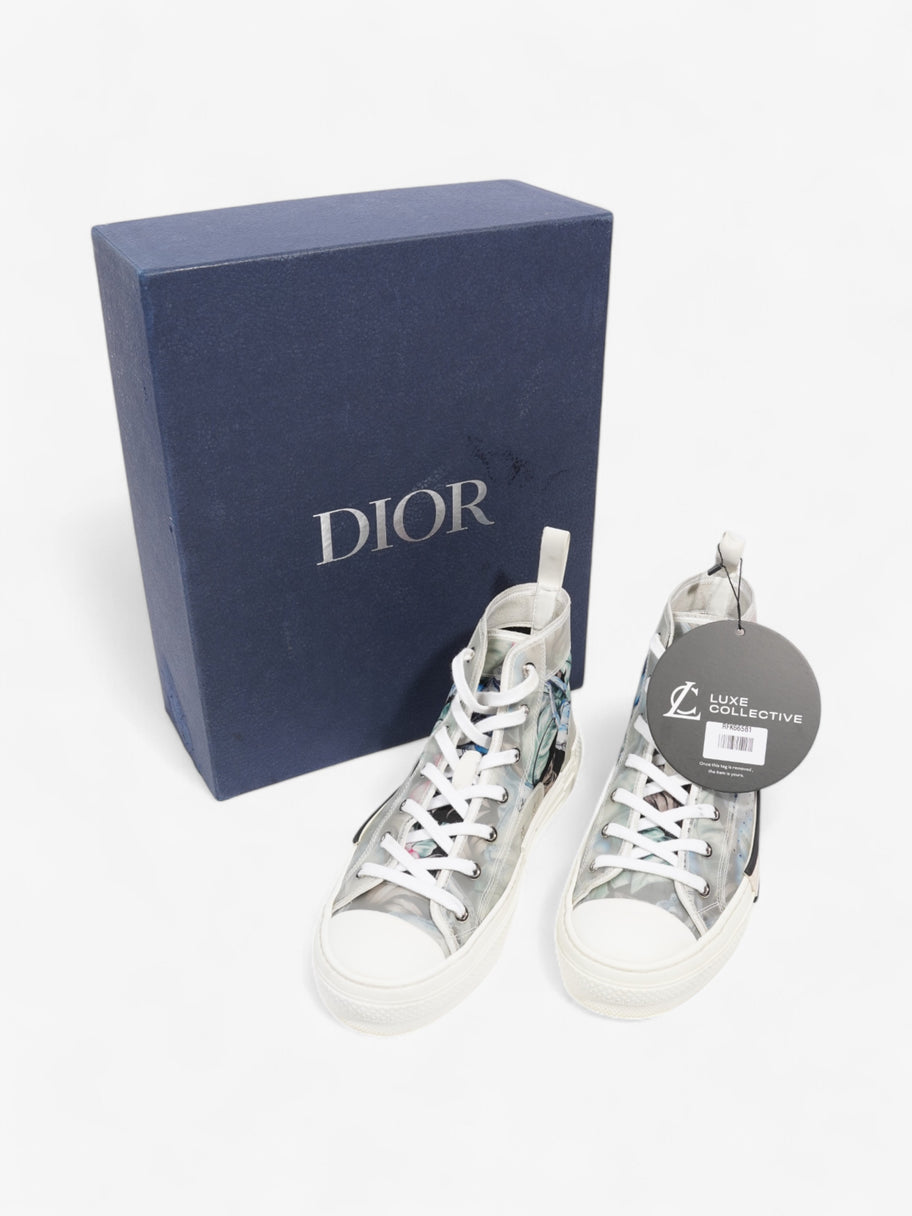 Christian Dior B23 High-tops White  / Multicolour Canvas EU 40 UK 7 Image 8