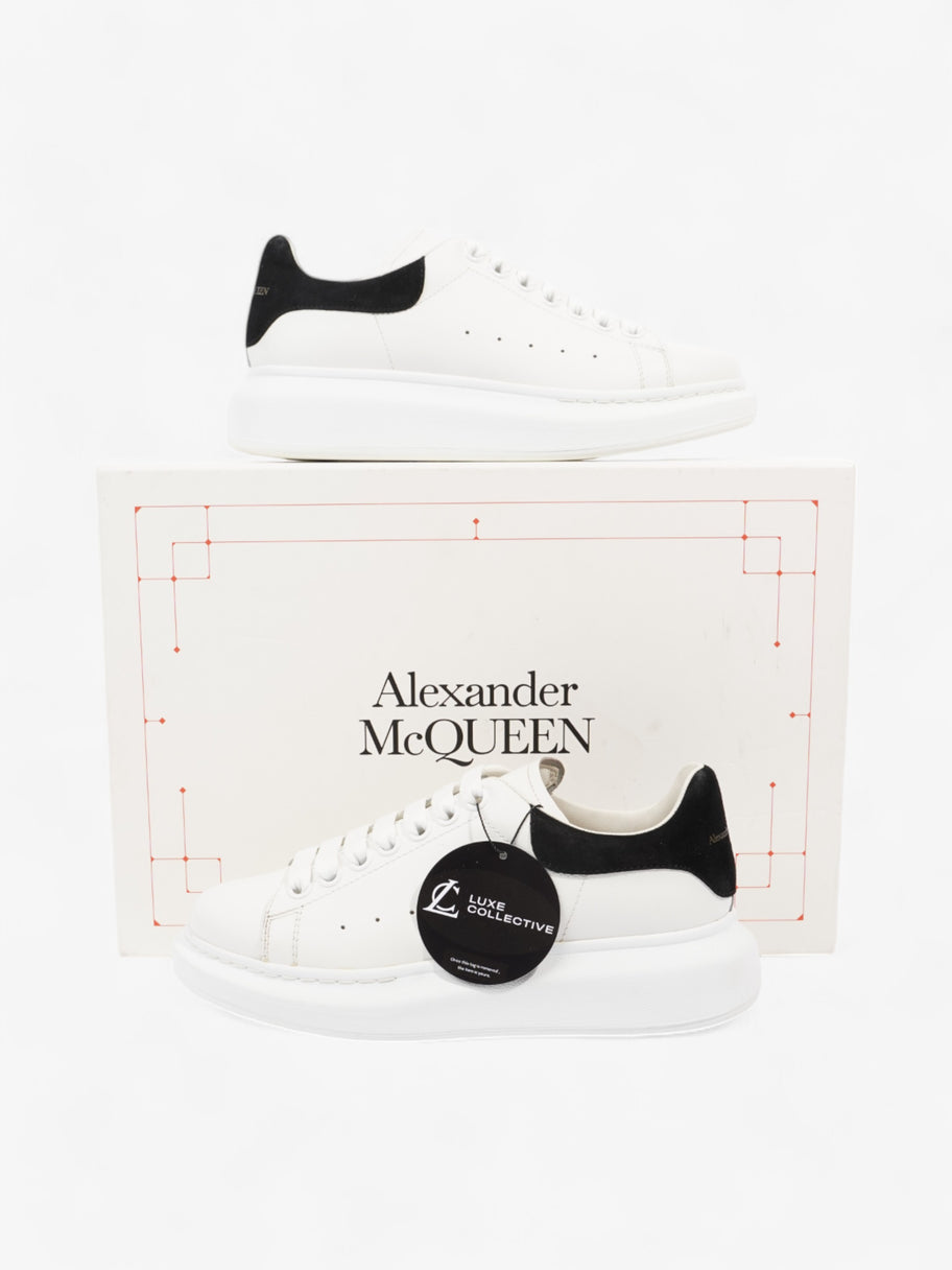 Alexander McQueen Oversized Sneakers White  / Black Tab Leather EU 37.5 UK 4.5 Image 10