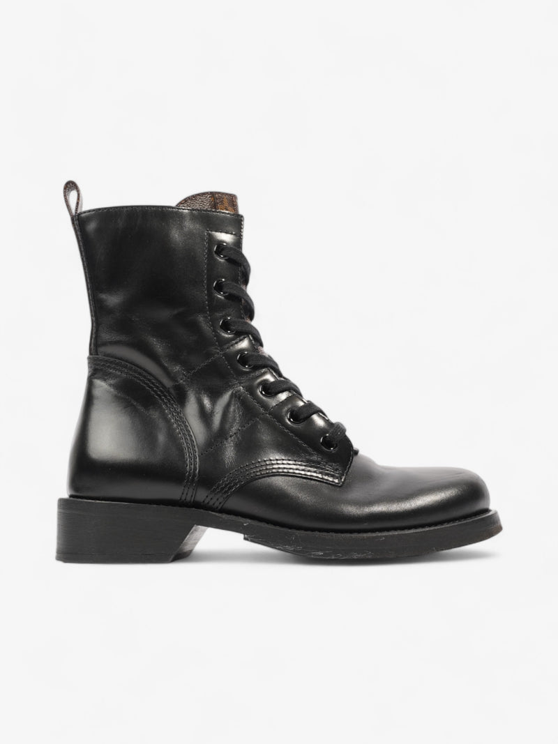  Louis Vuitton Metropolis Rangers Boots Black / Monogram Leather EU 40 UK 7