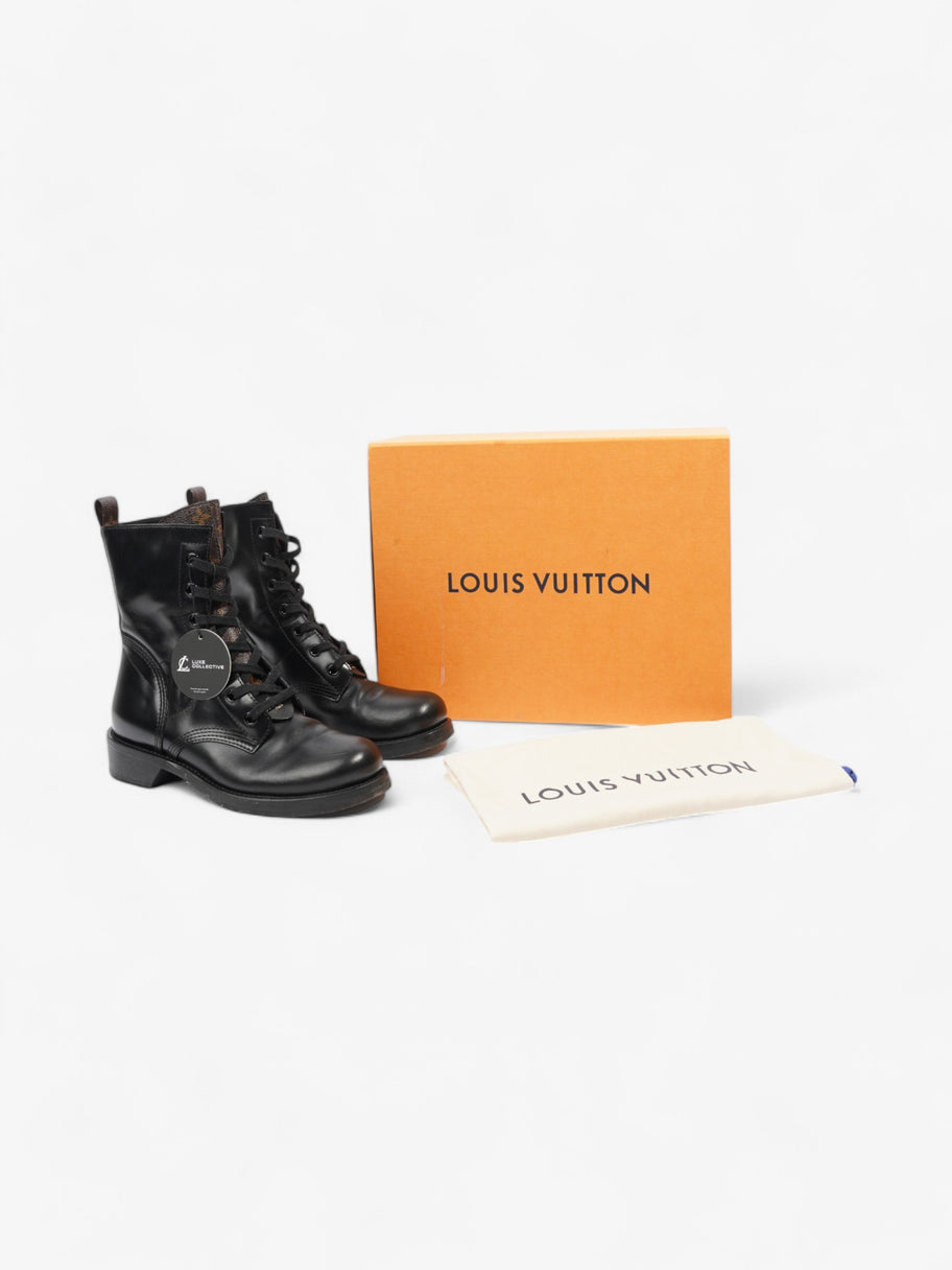 Louis Vuitton Metropolis Rangers Boots Black / Monogram Leather EU 40 UK 7 Image 10