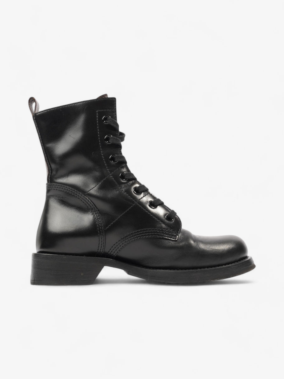 Louis Vuitton Metropolis Rangers Boots Black / Monogram Leather EU 40 UK 7 Image 4