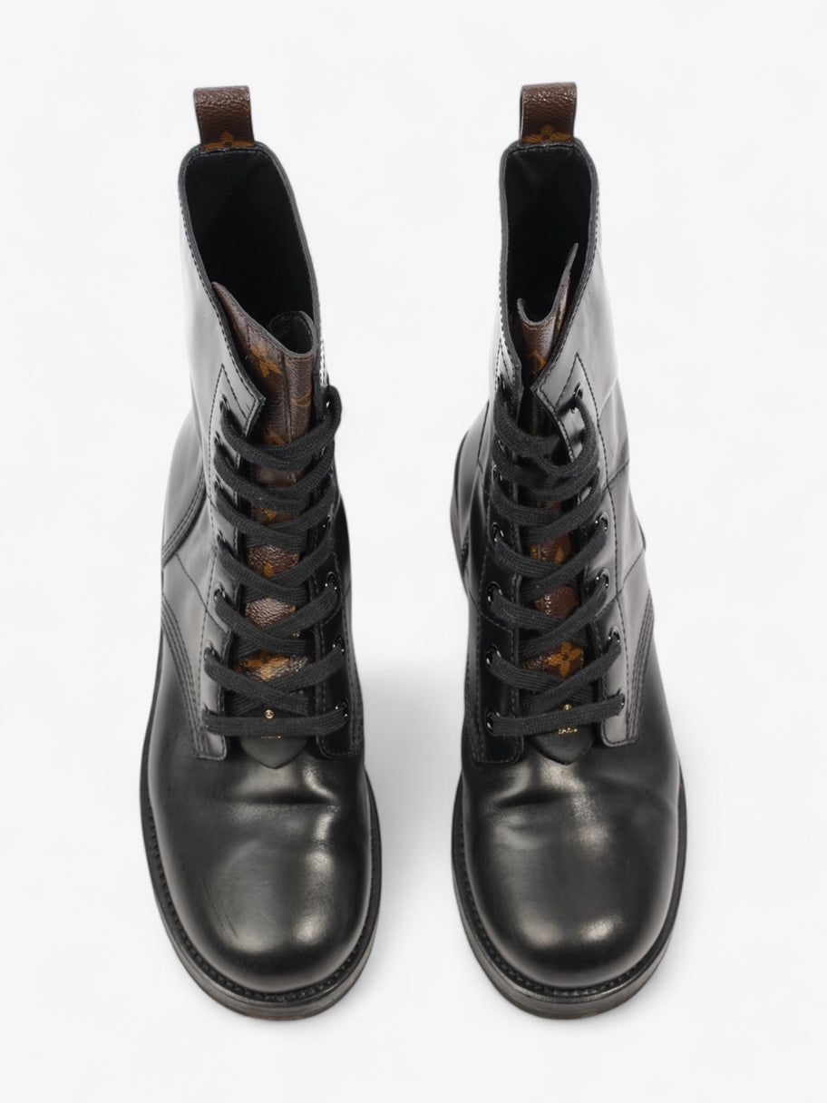 Louis Vuitton Metropolis Rangers Boots Black / Monogram Leather EU 40 UK 7 Image 8