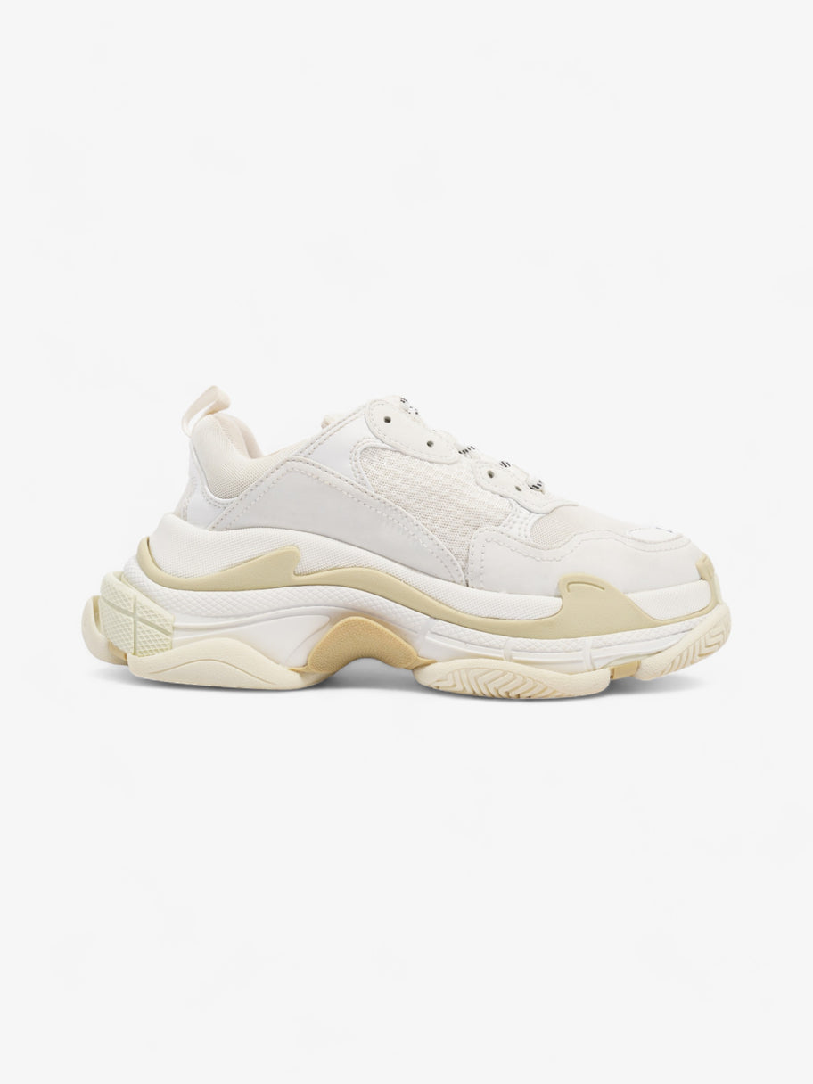 Balenciaga Triple S White / Cream Mesh EU 38 UK 5 Image 4