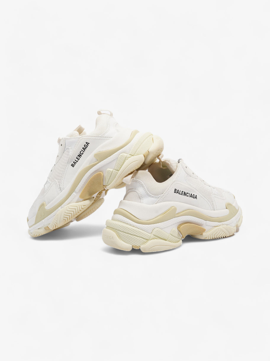 Balenciaga Triple S White / Cream Mesh EU 38 UK 5 Image 9