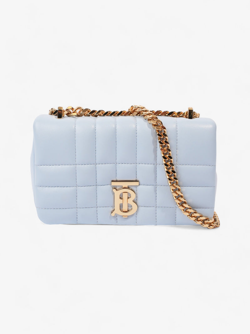  Burberry Mini Lola Baby Blue Lambskin Leather