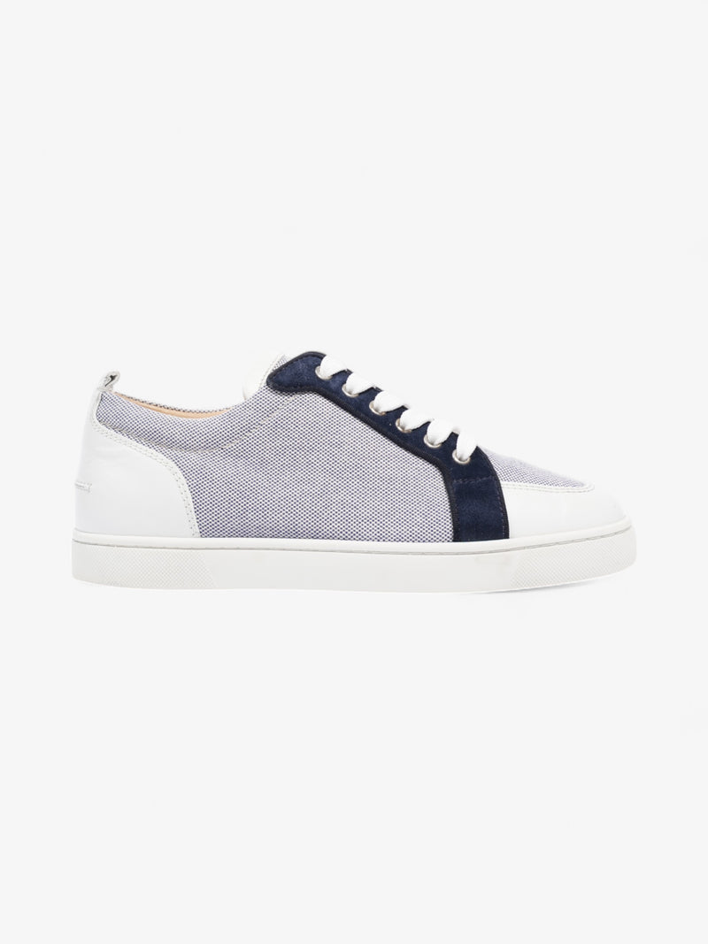  Christian Louboutin Rantulow Sneakers White  / Navy Cotton EU 41 UK 7