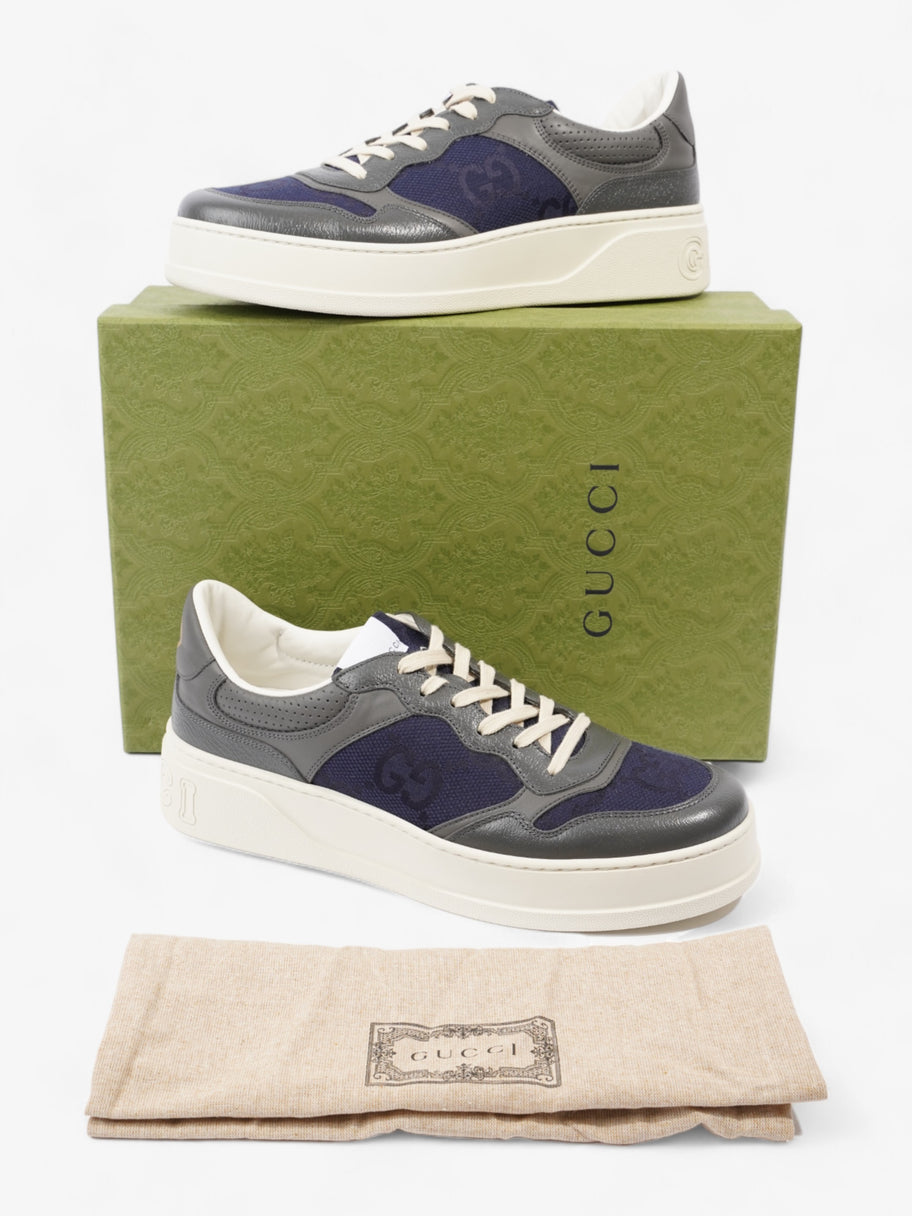 Gucci GG Trainer Navy / Grey / White Leather EU 45 UK 11 Image 11