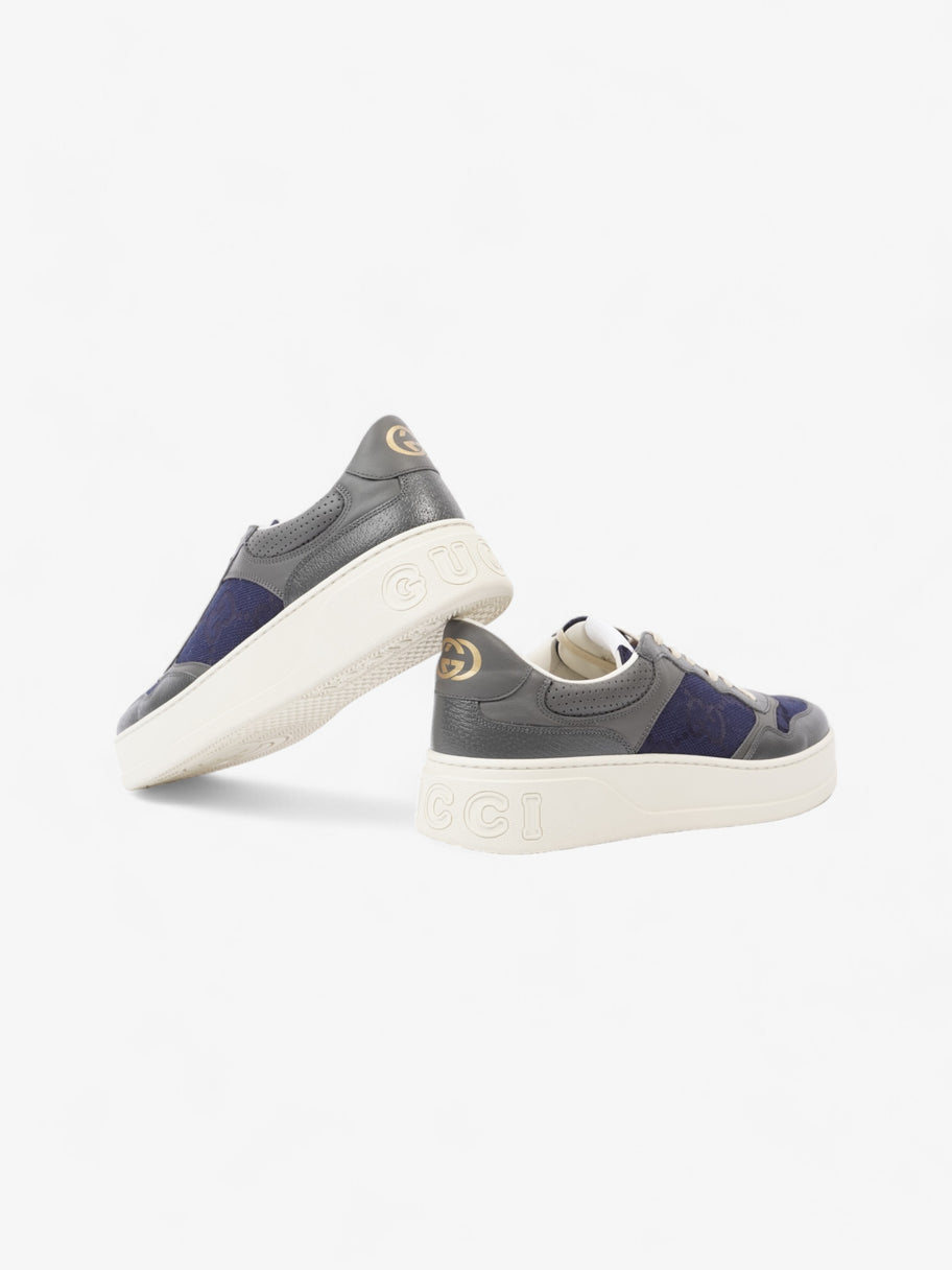 Gucci GG Trainer Navy / Grey / White Leather EU 45 UK 11 Image 9