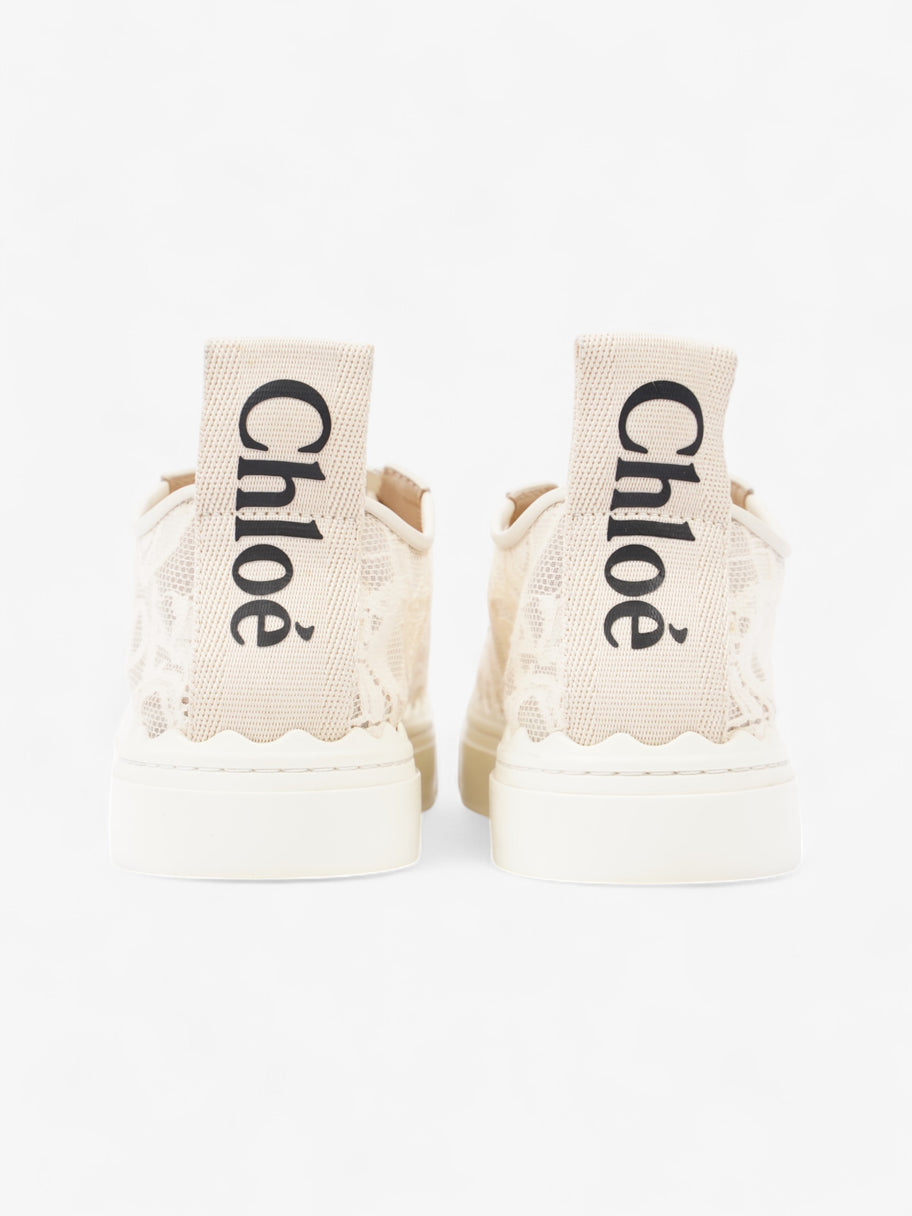 Chloe Lauren Sneakers Cream / Black Lace EU 40 UK 7 Image 6