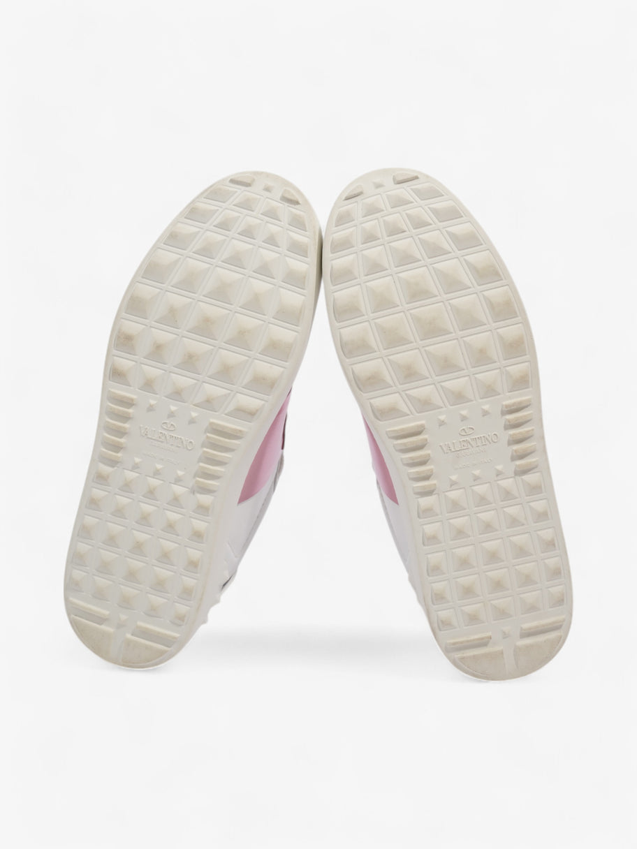 Valentino Open Sneakers White  / Pink Leather EU 37.5 UK 4.5 Image 8