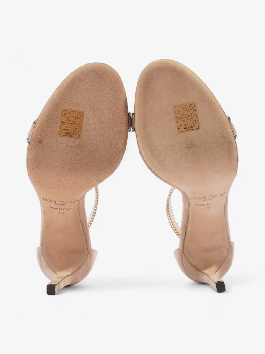 Jimmy Choo Dochas 100mm Ballet Pink Suede EU 40 UK 7 Image 7