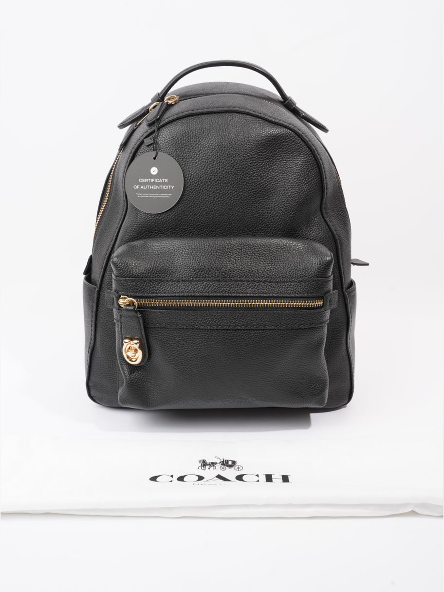 Coach Rucksack Black Leather Campus Rucksack Image 9