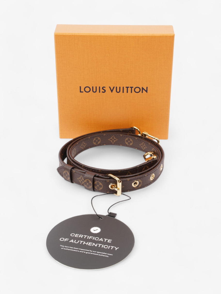 Louis Vuitton Bandoulière Bag Strap Monogram / Gold Canvas Image 4