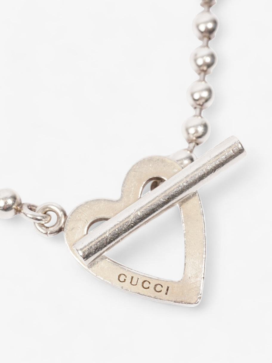 Gucci Heart Toggle Boule Bracelet Silver Silver Sterling 16 Image 2