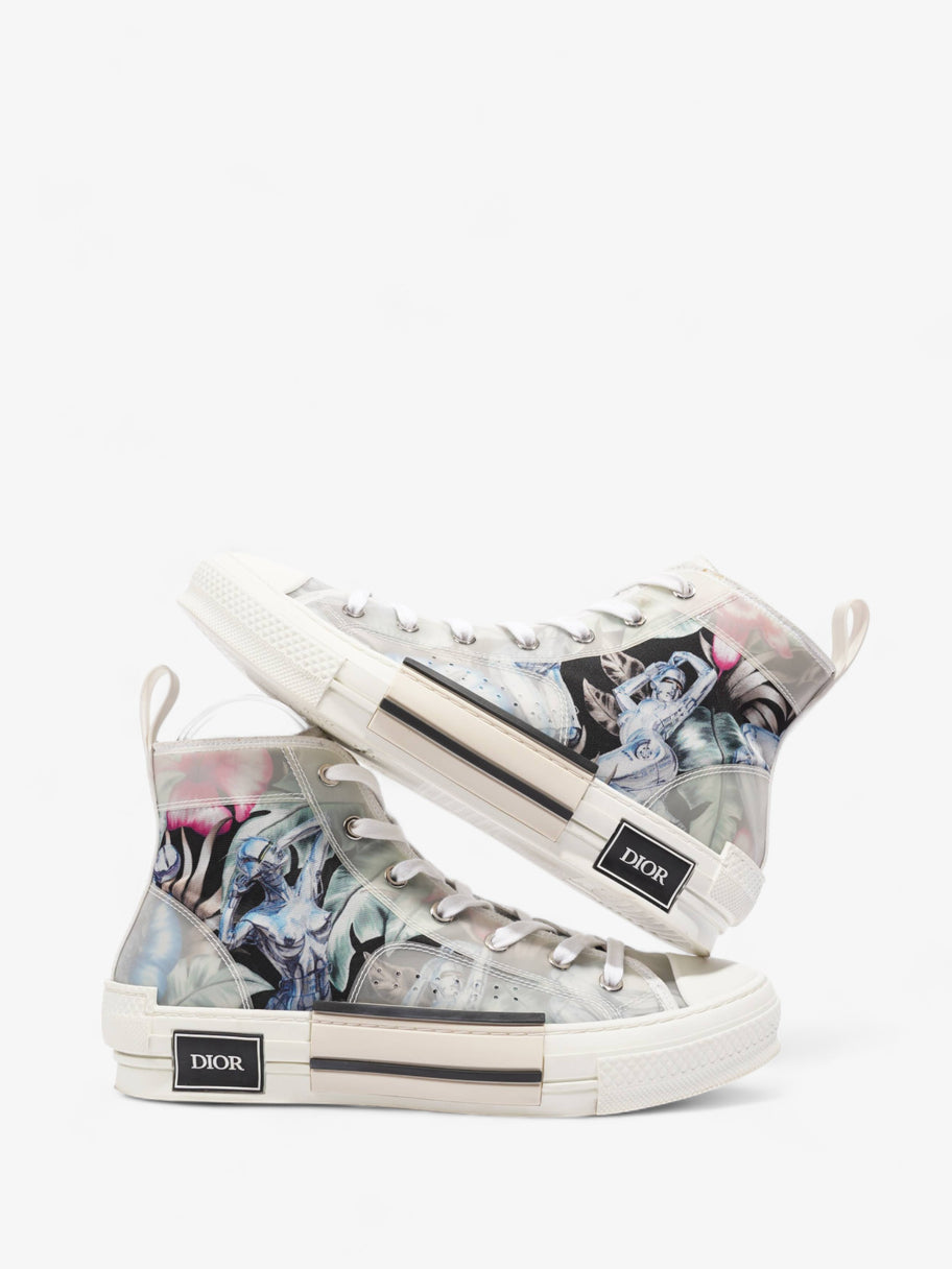 Christian Dior B23 High-top Multicolour / White Canvas EU 40 UK 6 Image 10