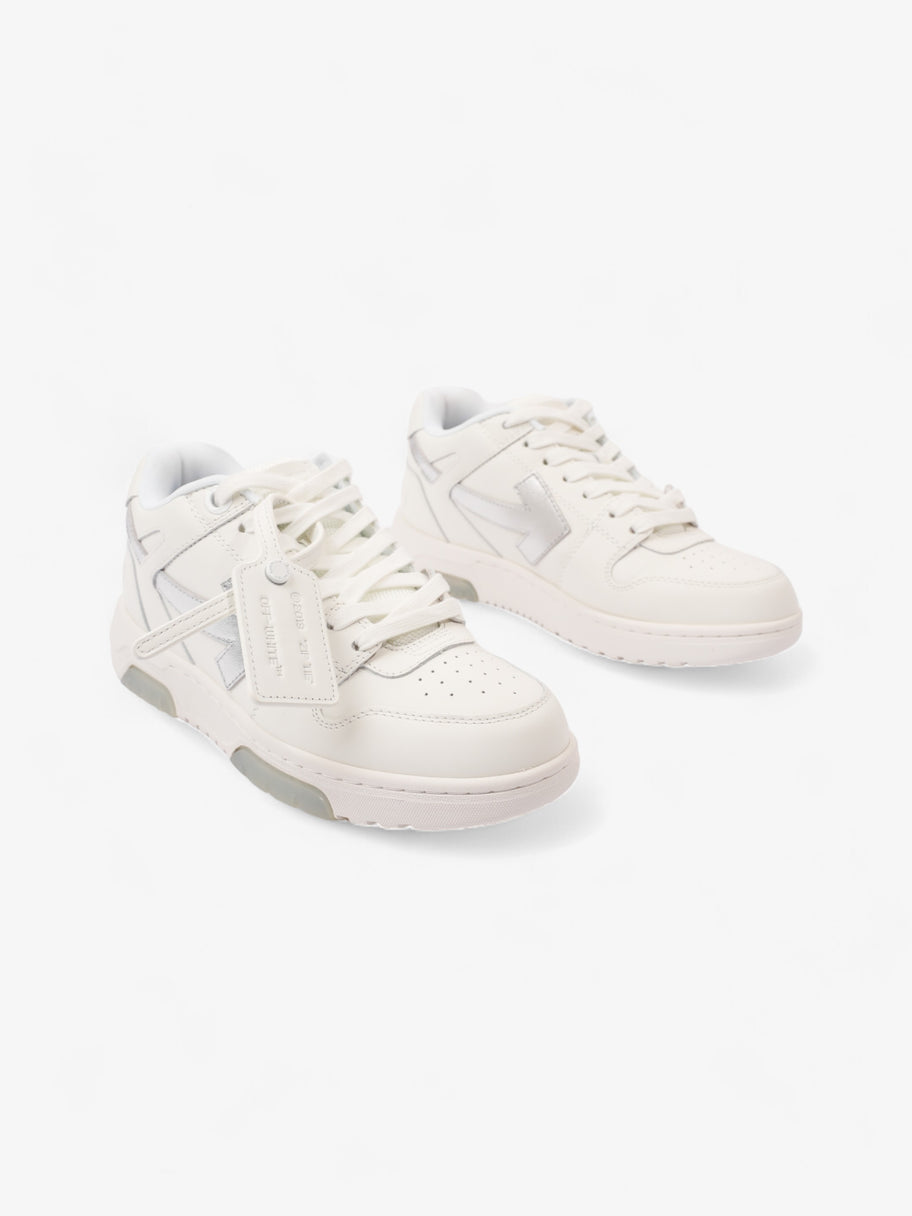 Off White Out Of Office White / Silver Leather EU 38 UK 5 Image 2