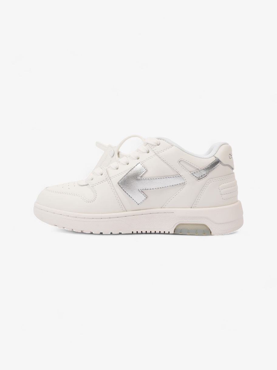 Off White Out Of Office White / Silver Leather EU 38 UK 5 Image 3