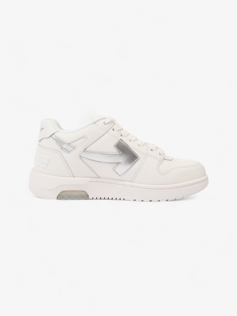 Off White Out Of Office White / Silver Leather EU 38 UK 5 Image 4