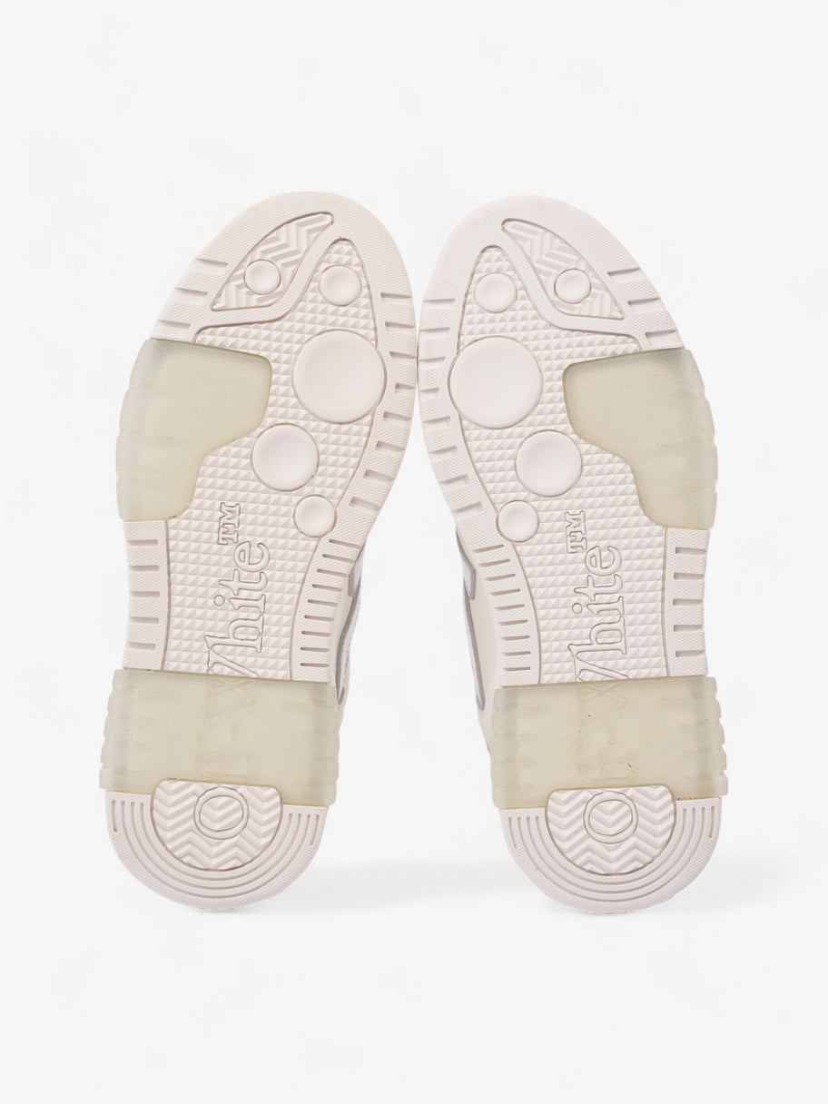 Off White Out Of Office White / Silver Leather EU 38 UK 5 Image 7