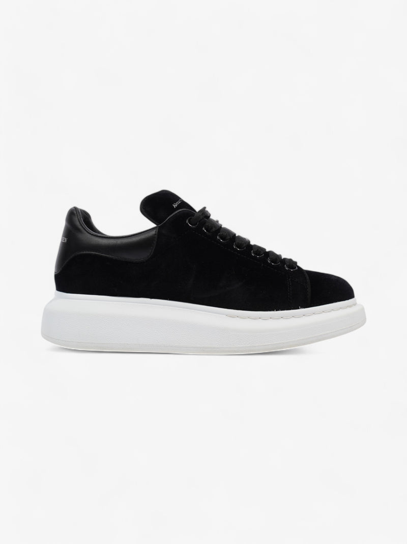  Alexander McQueen Oversized Sneakers Black Velvet EU 38.5 UK 5.5