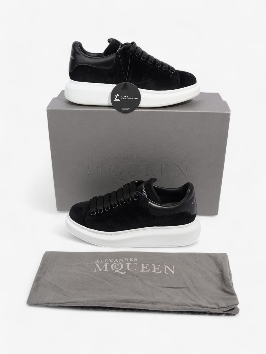 Alexander McQueen Oversized Sneakers Black Velvet EU 38.5 UK 5.5 Image 9