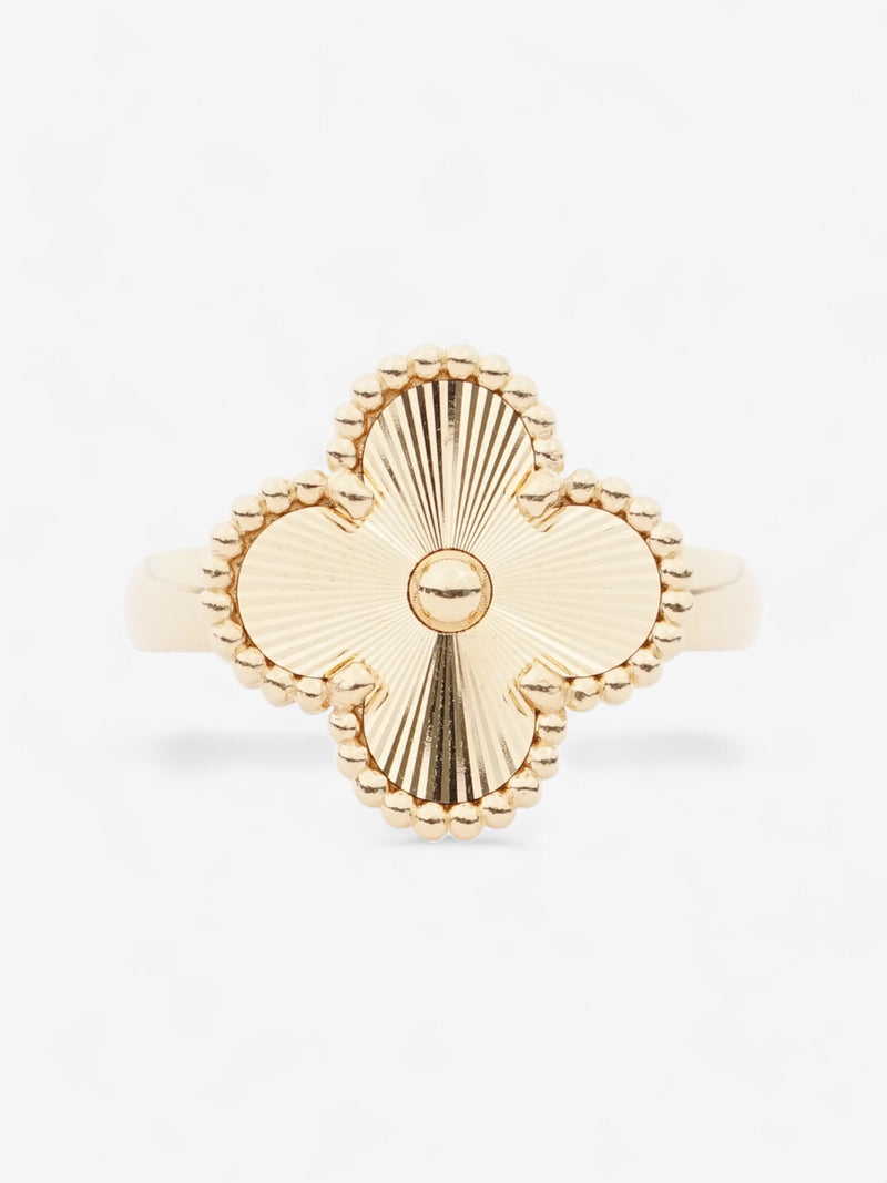  Van Cleef and Arpels Vintage Alhambra Ring Yellow Gold Yellow Gold 50 (Circumference - 50mm)