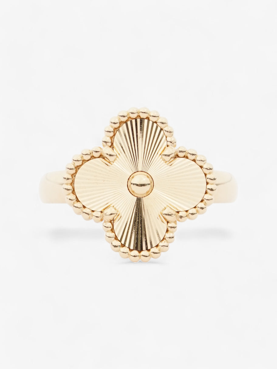 Van Cleef and Arpels Vintage Alhambra Ring Yellow Gold Yellow Gold 50 (Circumference - 50mm) Image 1