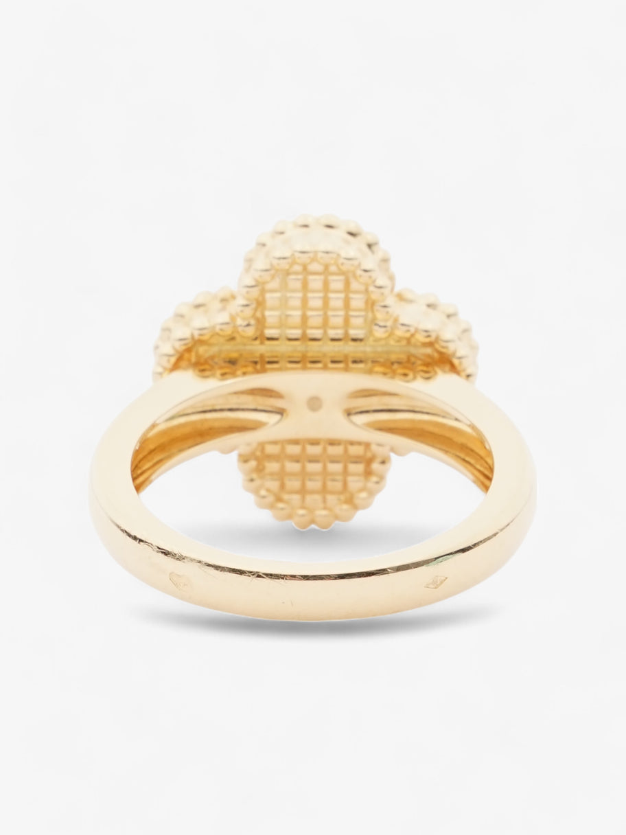 Van Cleef and Arpels Vintage Alhambra Ring Yellow Gold Yellow Gold 50 (Circumference - 50mm) Image 4