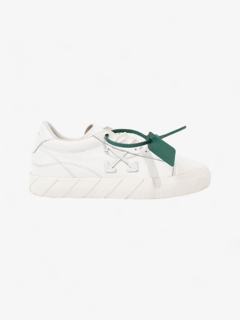  Off White Low Vulcanized White Leather EU 40 UK 7