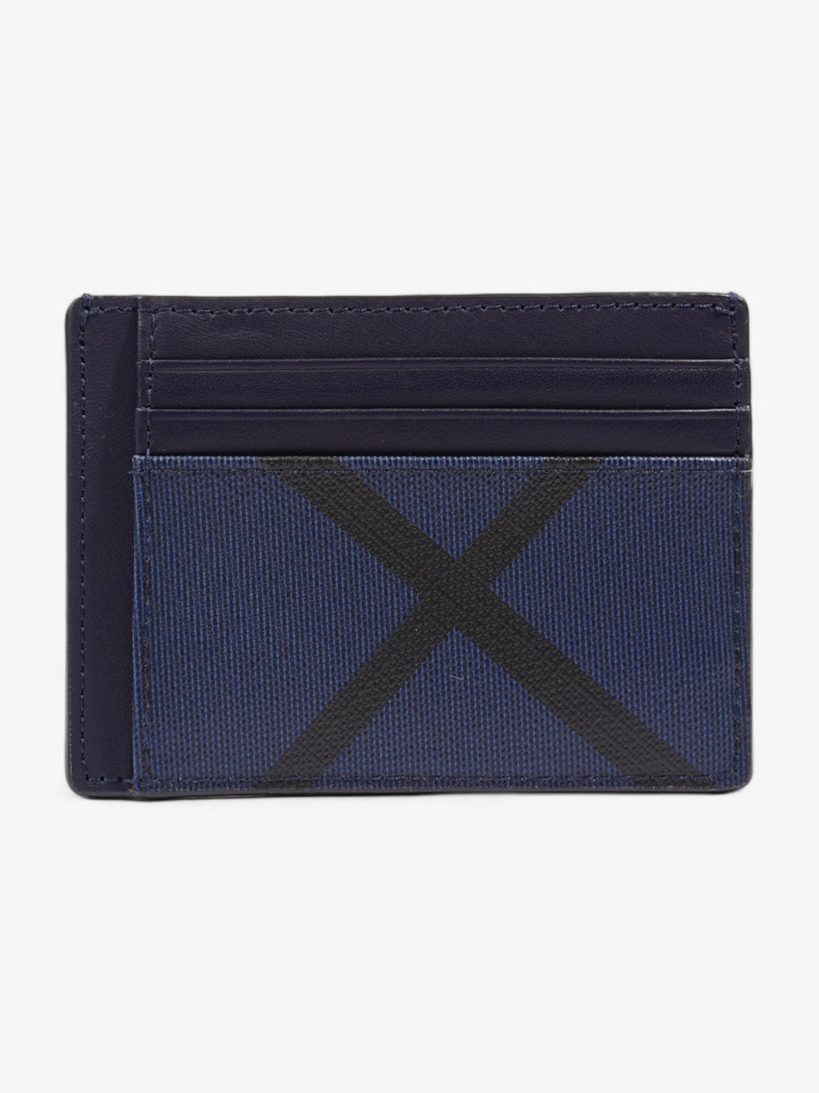 Burberry London Check Collection Bernie Card Case Bright Lapis Leather Image 3