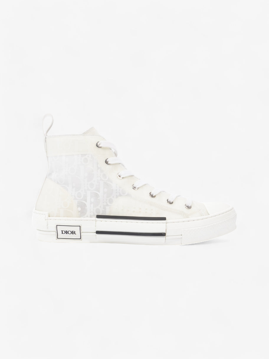 Christian Dior B23 High Top White Canvas EU 43.5 UK 9.5 Image 1