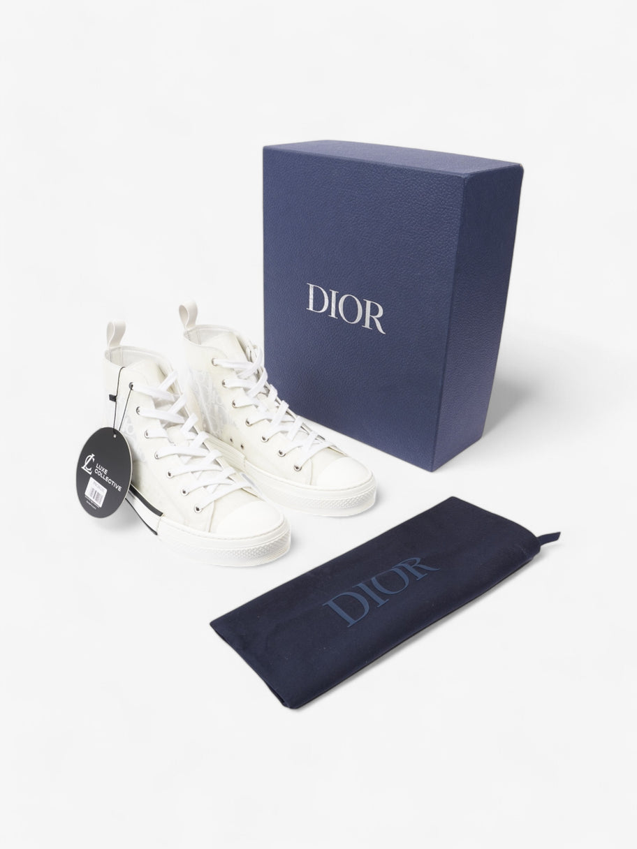 Christian Dior B23 High Top White Canvas EU 43.5 UK 9.5 Image 10