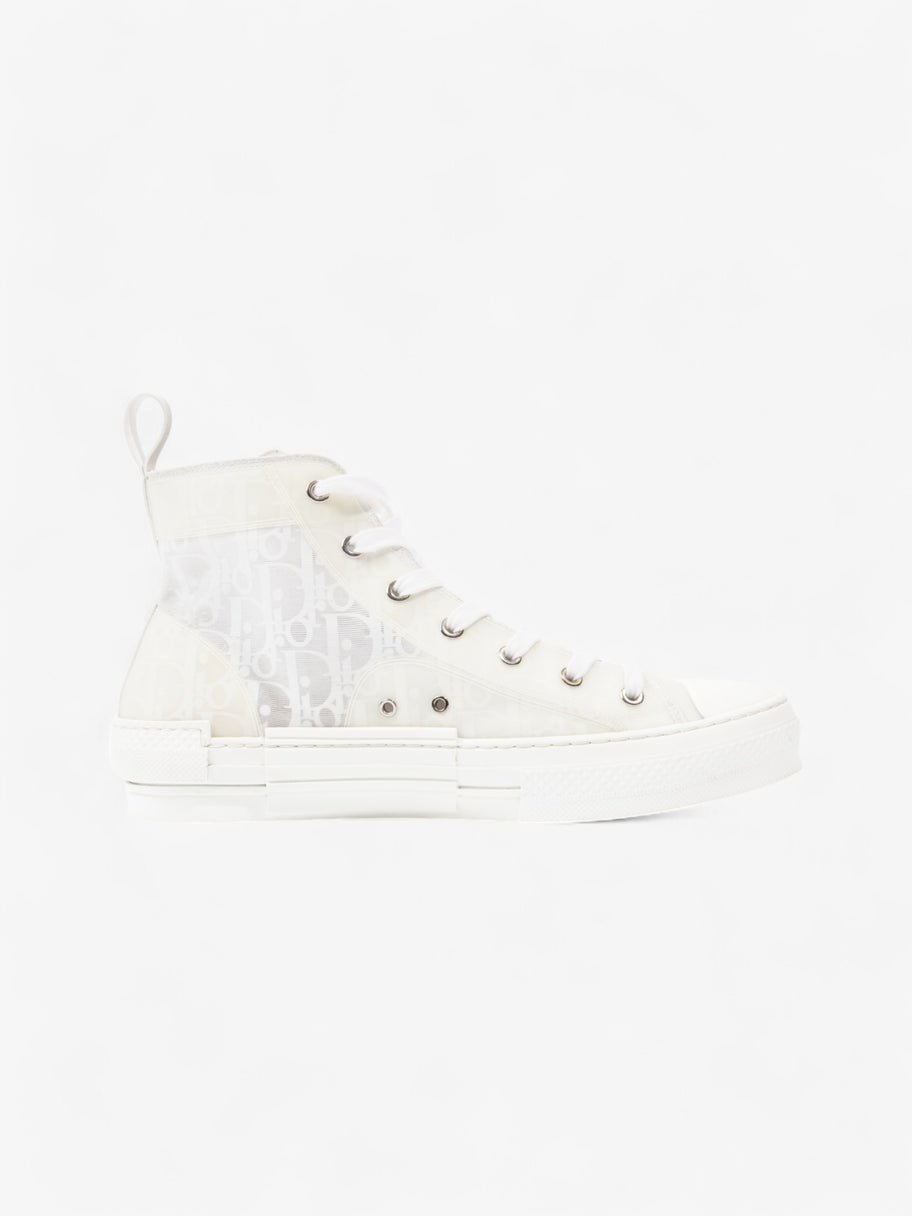 Christian Dior B23 High Top White Canvas EU 43.5 UK 9.5 Image 4