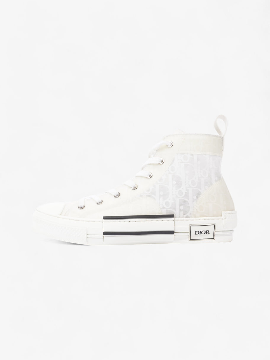 Christian Dior B23 High Top White Canvas EU 43.5 UK 9.5 Image 5