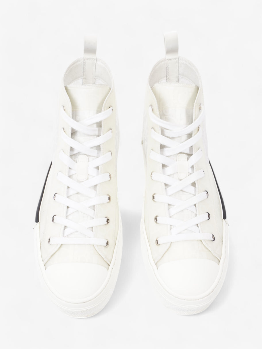 Christian Dior B23 High Top White Canvas EU 43.5 UK 9.5 Image 8