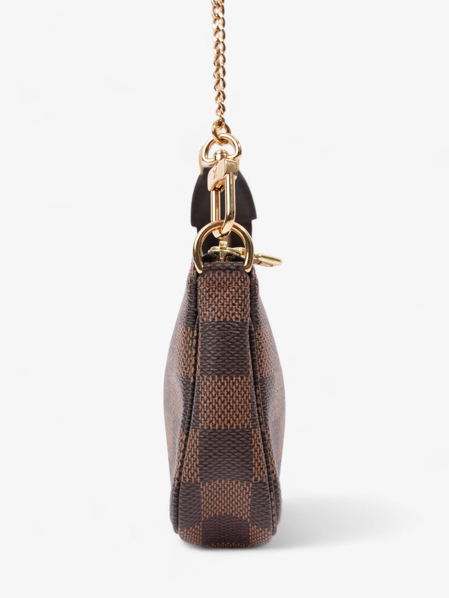 Louis Vuitton Mini Pochette Accessoires Damier Ebene Coated Canvas Image 4