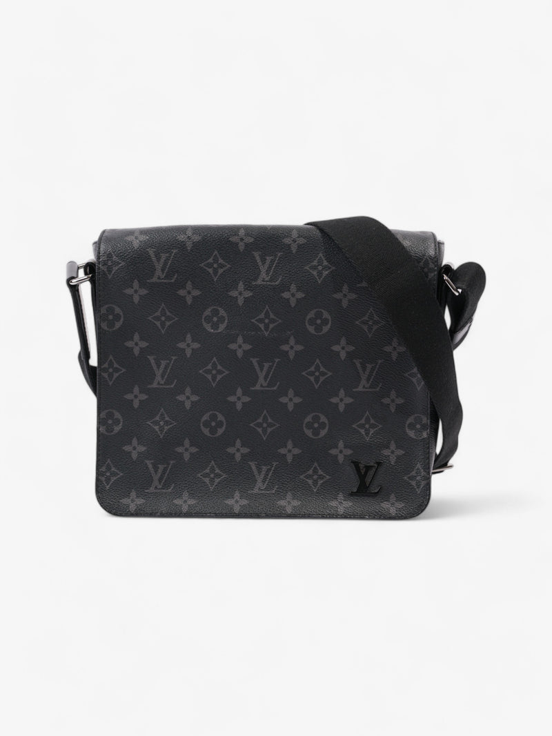  Louis Vuitton District Messenger Bag Monogram Eclipse Coated Canvas PM