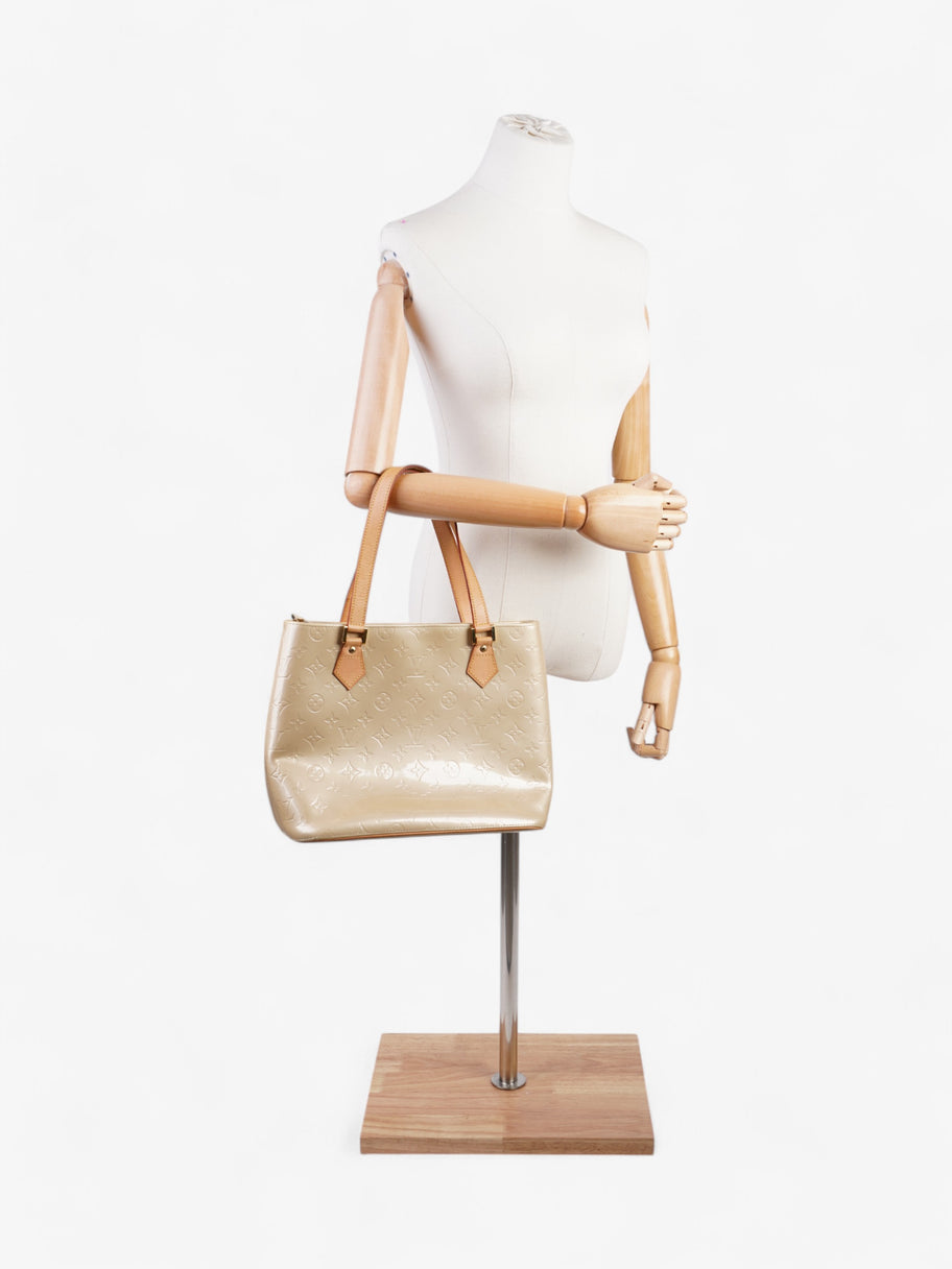 Louis Vuitton Houston Beige Vernis Leather Image 2