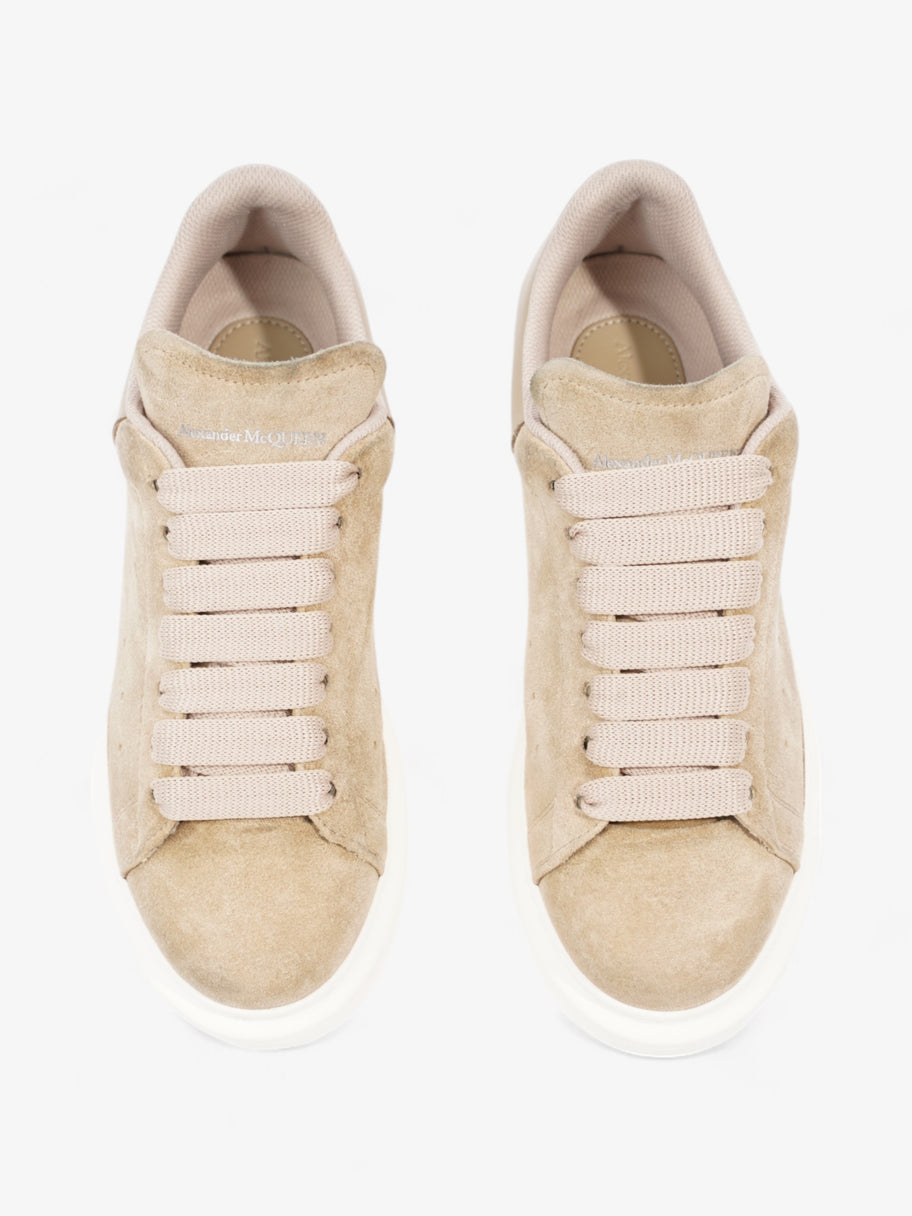 Alexander McQueen Oversized Sneakers Beige  Suede EU 37.5 UK 4.5 Image 8