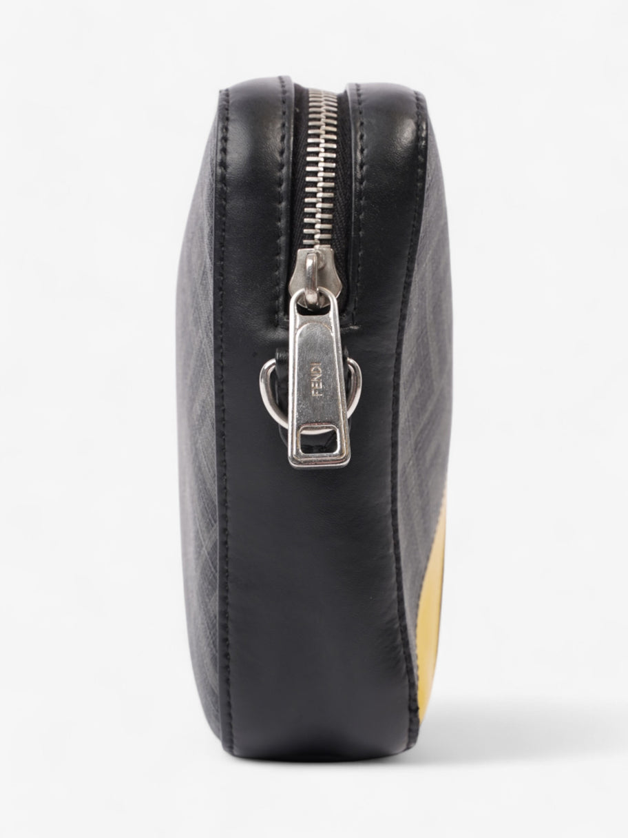 Fendi Camera Bag Black / Grey / Yellow Canvas Image 5