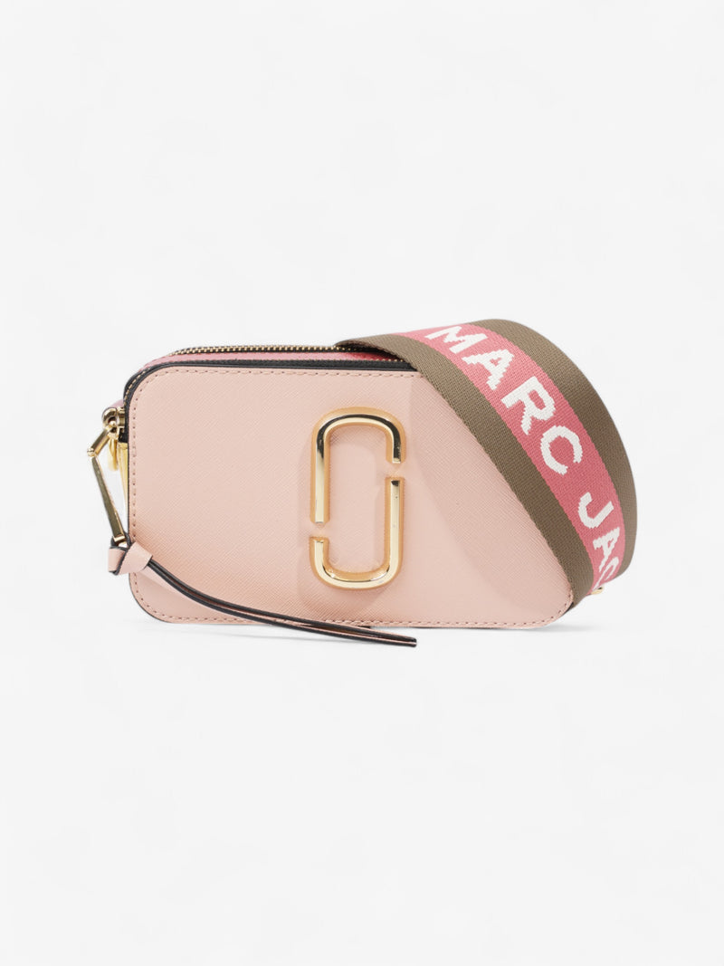  Marc Jacobs The Snapshot Bag Light Pink / Yellow / Dark Pink Leather