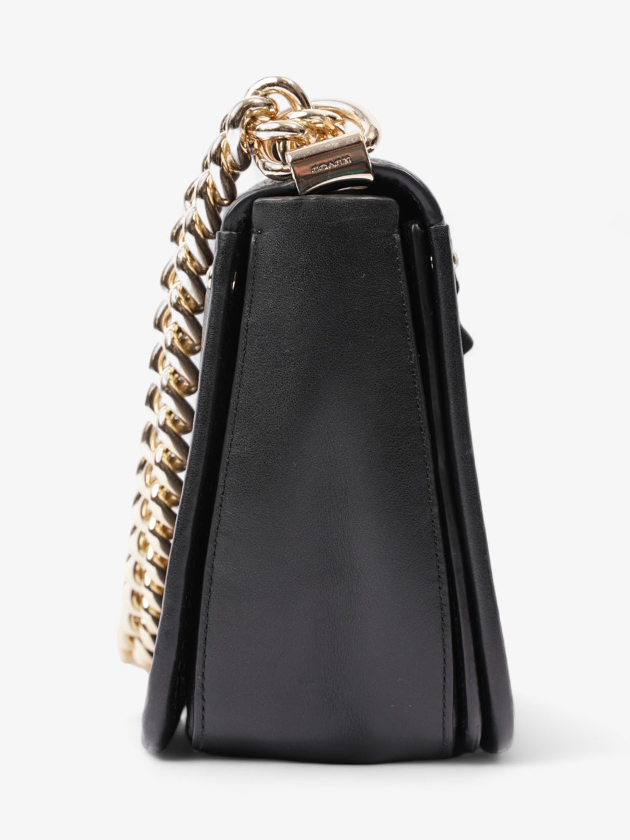 Coach Black & gold bag Black Leather Image 5